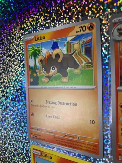 Pokemon TCG Regular Non-Holo: 37/236 & 032/193 Pyroar; 36/236 & 031/193 Litleo - Image 4