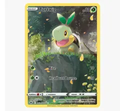 Turtwig GG31/GG70 Crown Zenith Galarian Gallery NM Ultra Rare Pokemon Card - Image 1