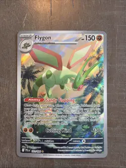 Pokemon TCG Flygon Illustration Rare 101/094 Full Art Holo Phantasmal Flames NM - Image 1