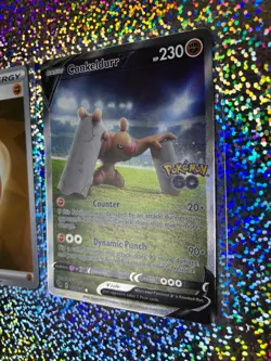 2022 Pokemon TCG Sword & Shield GO Alternate Art 074/078 Conkeldurr V - Image 4