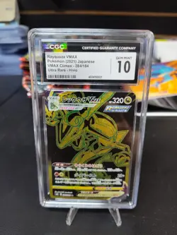 Rayquaza VMAX Pokemon (2021) Japanese VMAX Climax 284/184 CGC Graded 10 - Image 1