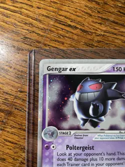 2004 Pokemon EX Fire Red Leaf Green Gengar EX Holo Foil 108/112 - Image 3