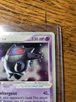 2004 Pokemon EX Fire Red Leaf Green Gengar EX Holo Foil 108/112 - Image 4
