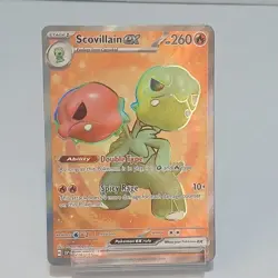 Pokemon Scovillain EX Ultra Rare Full Art Holo SV08 Surging Sparks 216/191 - Image 1