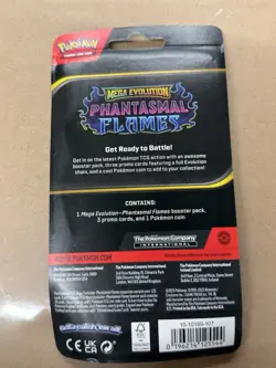 Pokemon TCG Phantasmal Flames Premium Checklane Blister [Hydrapple] + SWIRL! - Image 2