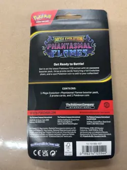 Pokemon TCG Phantasmal Flames 1-Pack Blister – Blaziken Evolution Line - Image 2