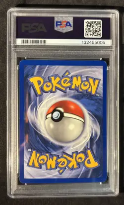Pokemon TCG Ninetales 17/110 Reverse Foil Vintage 2002 Legendary Collection PSA7 - Image 2