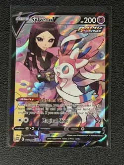 Pokemon TCG Sylveon V TG14/TG30 Swsh09: Brilliant Stars Trainer Gallery Holo -NM - Image 1