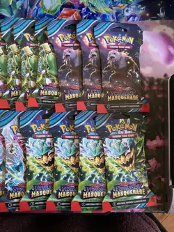 Pokemon TCG S&V Twilight Masquerade Sleeved Pack Lot Of 18 - Image 3