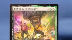 Bebop and Rocksteady - Teenage Mutant Ninja Turtles - MtG- NM A 🔮 - Image 2
