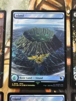 Final Fantasy Chocobo Track Stamped Foil Lands Set of 10 English Bundle - NM/M - Image 4