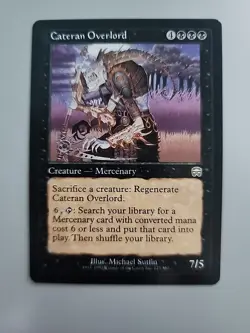 MTG Cateran Overlord Mercadian Masques 123/350 Regular Rare - Image 1