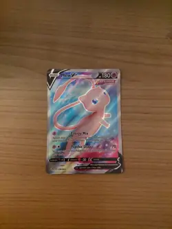 Pokemon TCG Mew v Fusion Strike Holo Full Art Ultra Rare Card 250/264 NM - Image 1
