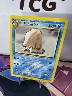 Piloswine - 1st Edition - 44/111 Neo Genesis - Pokemon TCG - 2000 - Image 2
