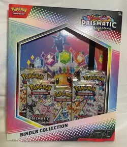 Pokemon TCG: Scarlet & Violet Prismatic Evolutions Binder Collection Brand New - Image 1