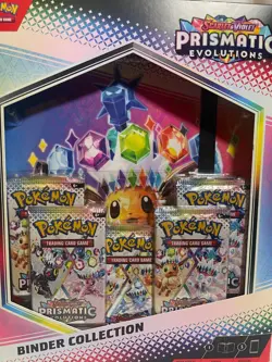 Pokemon TCG: Scarlet & Violet Prismatic Evolutions Binder Collection Brand New - Image 2