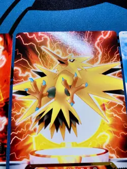 Pokemon Zukan Set Zapdos Moltres Articuno FL.057 010 093 Gold Japanese #2060 - Image 5