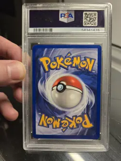 Pokemon 1999 Base Set Shadowless Pikachu Red Cheeks PSA 8 #58/102 English - Image 2