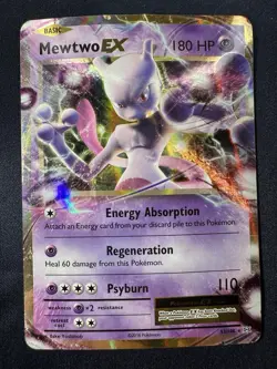 Mewtwo EX 2016 52/108 Pokemon Eske Yoshinob HP-DMG free Shipping B - Image 1