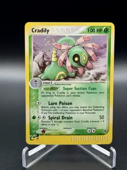 Pokemon TCG Cradily 3/100 Holo Rare EX Sandstorm Near Mint SWIRL Fast Shipping - Image 1