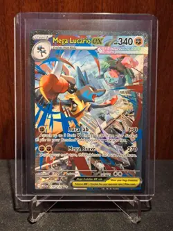 Pokemon TCG Mega Lucario EX 179/132 SIR Mega evolution Pack fresh mint✅🔥 - Image 1