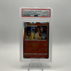 Charizard 012/100 S4: Amazing Volt Tackle Japanese PSA 10 Holo Rare Pokemon TCG - Image 1