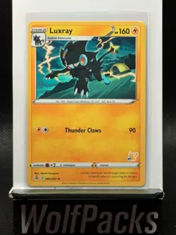 2021 Pokemon TCG - Luxray 093/264 Rare Pikachu Stamped 47 NM - Image 1