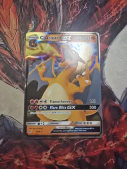 Charizard GX 9/68 - Hidden Fates Full Art Ultra Rare Pokemon TCG - NM Near Mint - Image 1