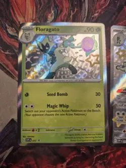 Shiny Meowscarada ex Floragato Sprigatito SVP 076 077 078 Pokemon TCG Promos NM - Image 4