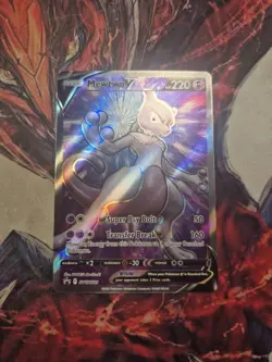 Pokemon Mewtwo V Full Art Promo Holo SWSH229 Sword & Shield NM Near Mint - Image 1