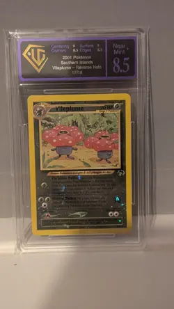 Pokemon Vileplume 17/18 Reverse Holo English Southern Islands - UGC 8.5 - Image 1