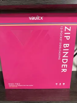 Vault X SV8 SV9 SV10 12 Pocket Pokemon Binder - Image 3