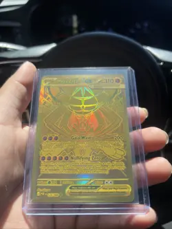 Pokemon TCG - Perfect Order Mega Zygarde EX GOLD HYPER RARE 124/088 - Image 1