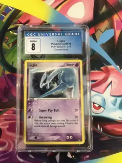 Lugia 2/17 Pop Series 5 Holo English CGC Graded 8 Pokemon TCG - Image 1