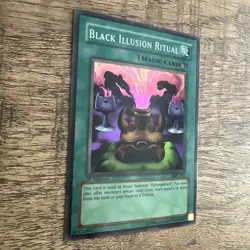 Yu-Gi-Oh! TCG Black Illusion Ritual MRL-051 Magic Ruler 1st Edition Holo Rare NM - Image 1