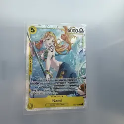 One Piece TCG - Nami ENGLISH EB03-053 HEROINES SR - Near Mint Pack Fresh - Image 1