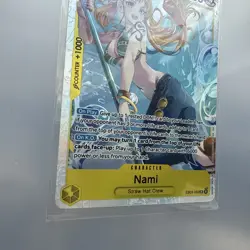 One Piece TCG - Nami ENGLISH EB03-053 HEROINES SR - Near Mint Pack Fresh - Image 4