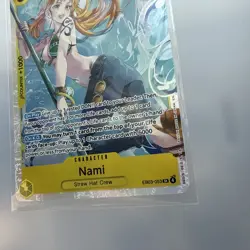 One Piece TCG - Nami ENGLISH EB03-053 HEROINES SR - Near Mint Pack Fresh - Image 5