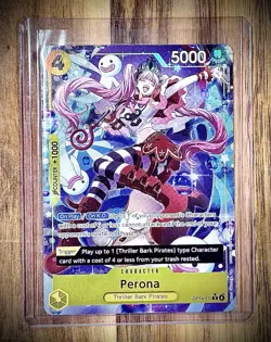 Perona OP14-111 Alt Art Rare The Azure Sea’s Seven One Piece - Image 1