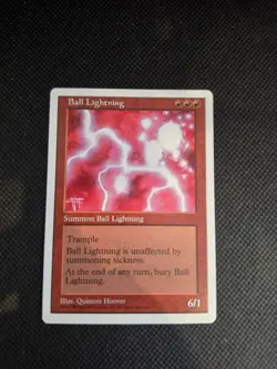 Ball Lightning - MTG Fifth Edition - Image 1