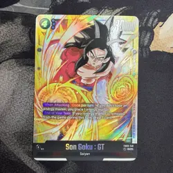 Son Goku GT FB03-140 SCR English Raging Roar Dragon Ball Super Fusion World - Image 4