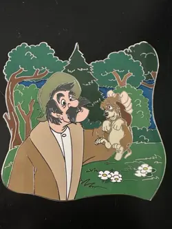 Disney WDI The Fox And The Hound LE Pin 2021 Amos Slade And Copper - Image 1