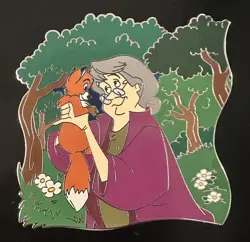 Disney WDI The Fox And The Hound LE Pin 2021 Willow Tweed And Tod - Image 2