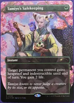 Magic The Gathering x Furby - Tamiyo's Safekeeping - *Confetti Foil* - Image 1
