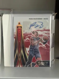 Paolo Banchero 2024-25 Select In Flight Signatures Auto Red /99 SP Magic - Image 1
