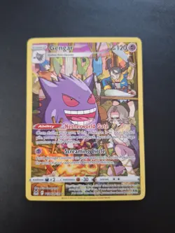 Pokemon TCG Gengar TG06/TG30 Swsh11: Lost Origin Trainer Gallery Holo Card - Image 1