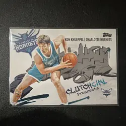 2025-26 Topps - Kon Knueppel #CC-4 RC - Clutch City Prospects - Hornets - Image 1