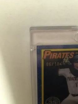 Bryan Reynolds Auto /10 2025 Topps Chrome 1990 Topps Insert SSP Pirates 🔥 - Image 2