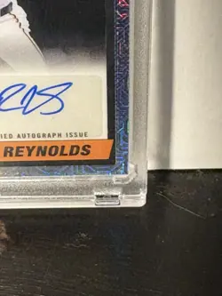 Bryan Reynolds Auto /10 2025 Topps Chrome 1990 Topps Insert SSP Pirates 🔥 - Image 5