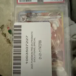 2025 POKEMON PRE EN-PRISMATIC EVOLUTIONS #146 FLAREON EX PSA 10 - Image 4